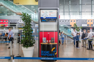 Liege Airport - animation - Reprise des vols passagers