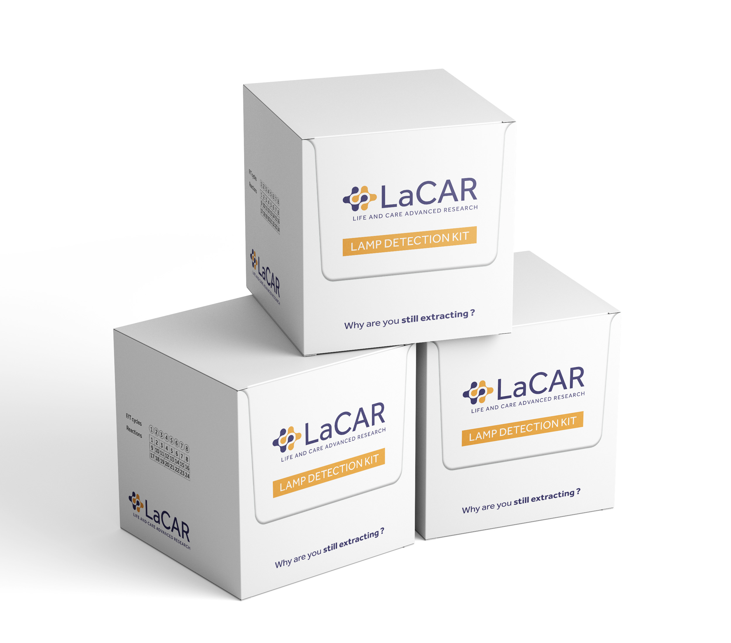 LaCAR Mdx box packaging